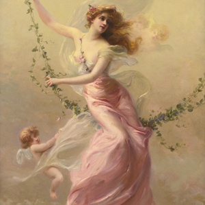 Edouard Bisson  (1856–1945). The Swing